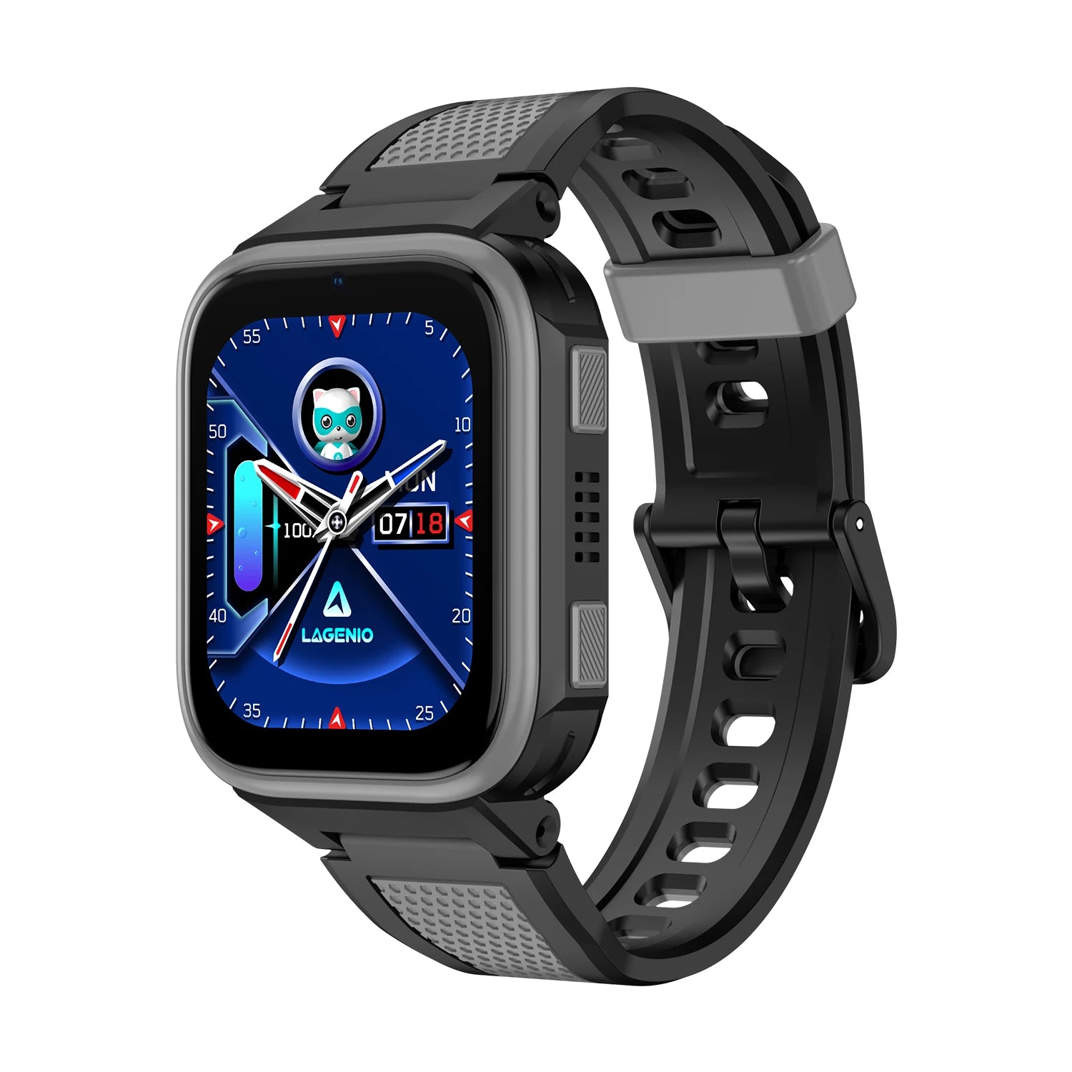 LAGENIO K10 AI Kids Smart Watch with Sim Card GPS LBS WIFI Video Call 950mAh Big Battery Sos IP68 4G GPS Smart Watch for Kids
