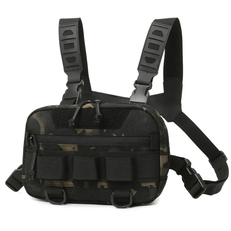 Fishing Chest Bag Men's Tactical Bags Waterproof Climbing Camping Backpacks Outdoor Travel Vest Backpack Fanny Pack Cycling Sack