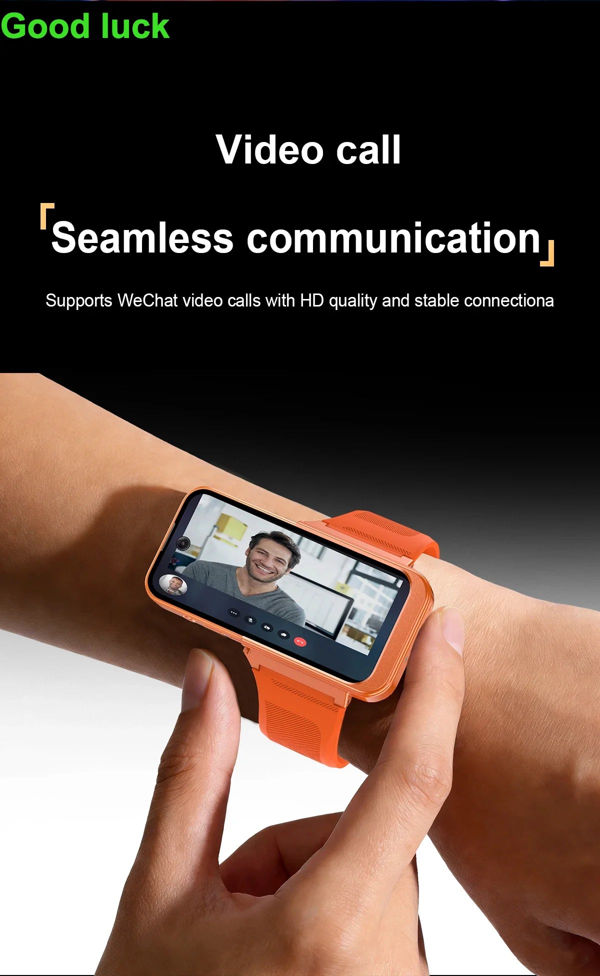 PG999 Smartwatch Phone TouchscreenAndroid GPS Wi-Fi  Global Connectivity Octa-core Processor Dual SIM Dual Standby 4G HD Camera