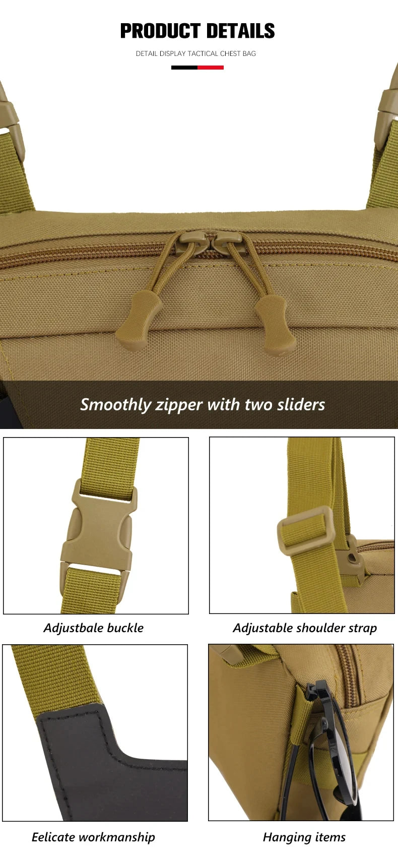 Fishing Chest Bag Men's Tactical Bags Waterproof Climbing Camping Backpacks Outdoor Travel Vest Backpack Fanny Pack Cycling Sack