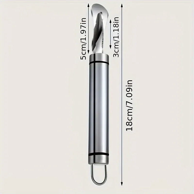 Peeling Artifact, Stainless Steel Lemon Peeler, Orange Peeler Tool With Handle, Kitchen Small Tool