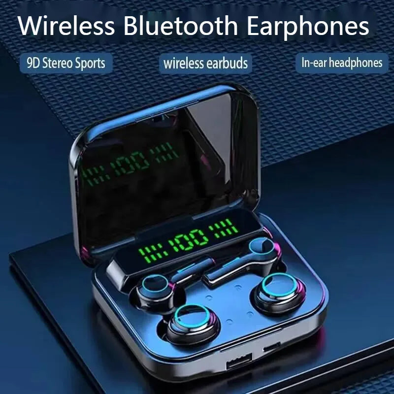 Hot Selling M21 Couple's Dual Earphones With Waterproof And Noise Cancelling Bluetooth Earphones With Intelligent Touch Control