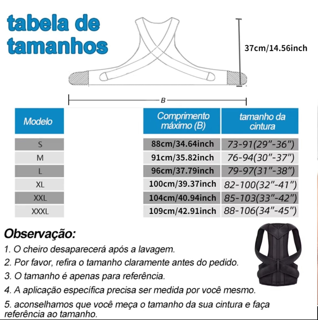 premium posture corrector brace